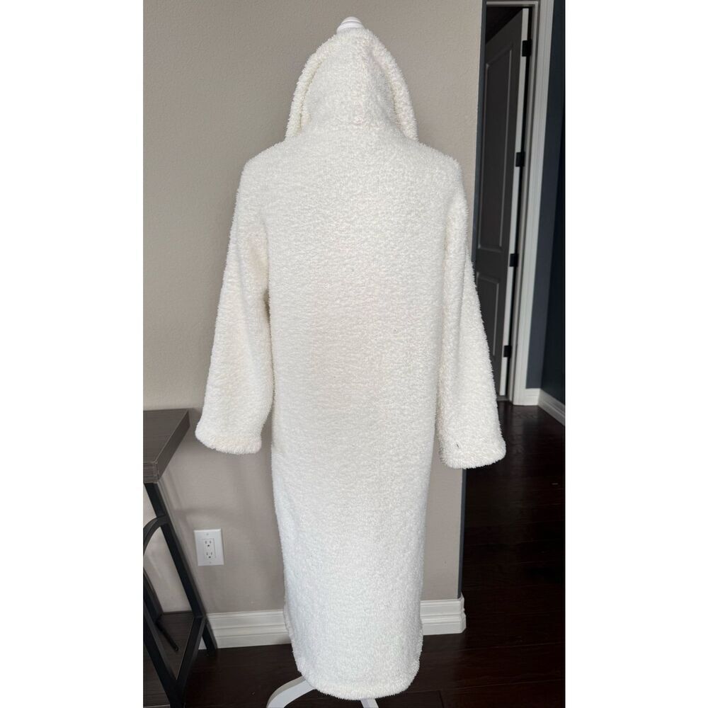 Barefoot Dreams Cozy Chic Robe White size 1 Small Medium No Belt - Picture 3 of 9